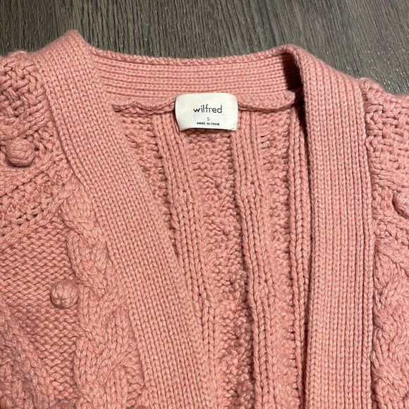 Aritzia Pink Alps Cardigan - Picture 4 of 9